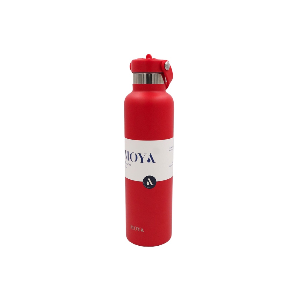 [DB03006A] Moya "Black Sea"  700ml Insulated Sustainable Water Bottle Red Image 