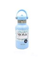 [DB01003A] Moya "Seashell" 350ml Insulated Sustainable Water Bottle Powder Blue Image 