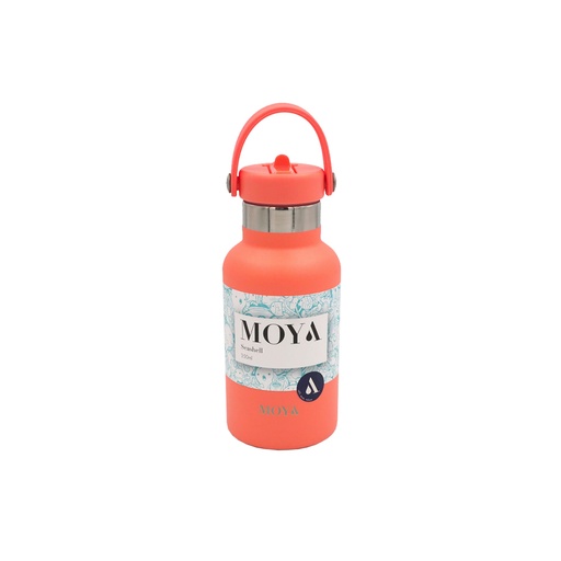 [DB01005A] Moya "Seashell" 350ml Insulated Sustainable Water Bottle Coral