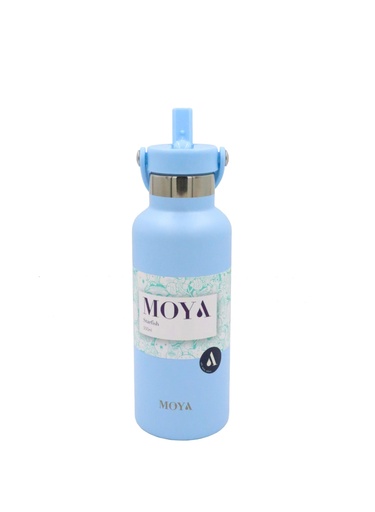 [DB02003A ] Moya "Starfish" 500ml Insulated Sustainable Water Bottle Powder Blue